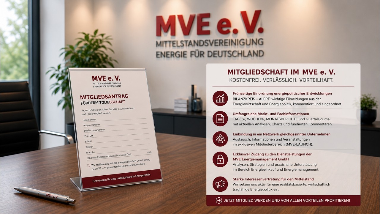 Mitgliedschaft im MVE e. V.